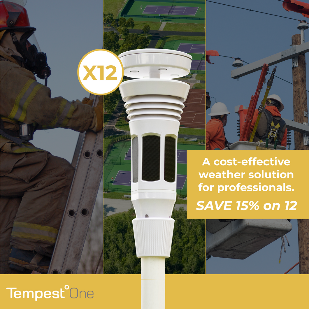 TempestOne Weather System - 12-pack